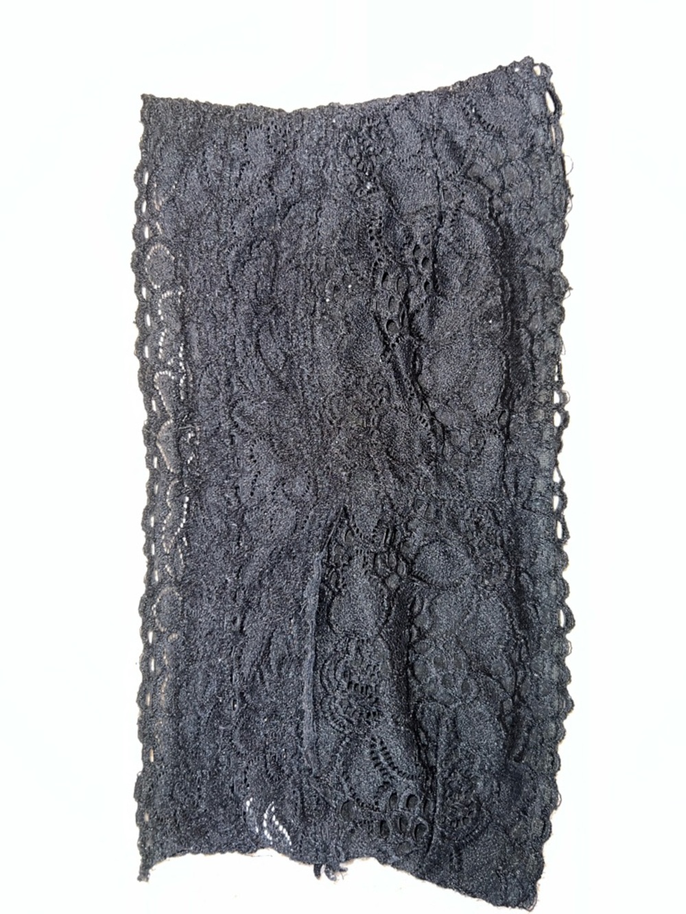 Black Lace Tube Top